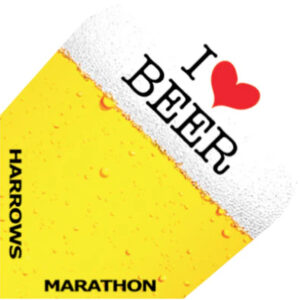 Set de 3 Colillas Harrows Clásicas 100 Micras Marathon Amo La Cerveza