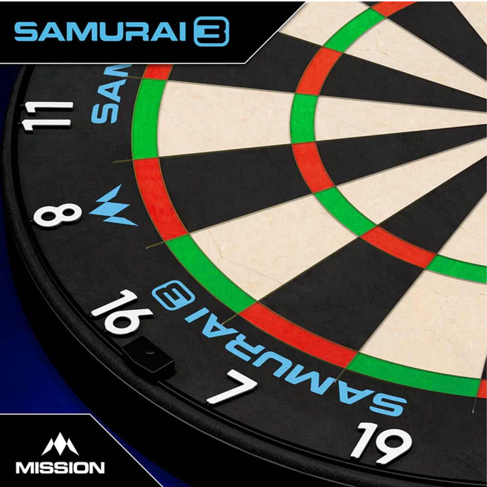 Diana Samurai 3 Marca Mission Punta de diamante Sin Grapas Premium - Imagen 3