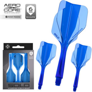 Sistemas integrados de 3 colillas y vástagos Azules Harrows Solo - Intermedios de 27 milímetros