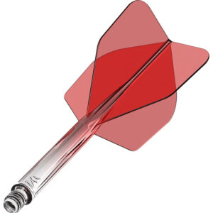 Sistema moldeado colilla y vástago transparente Mission Force 90-Standard No6-Gradient Rojo Largo 73.70 mm (sin tomar en cuenta la rosca)