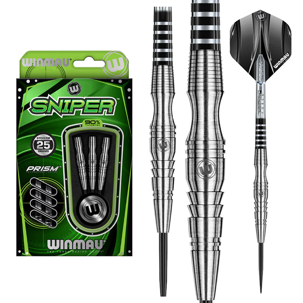 Dardos Sniper Marca Winmau 90% Tungsteno 25 gramos