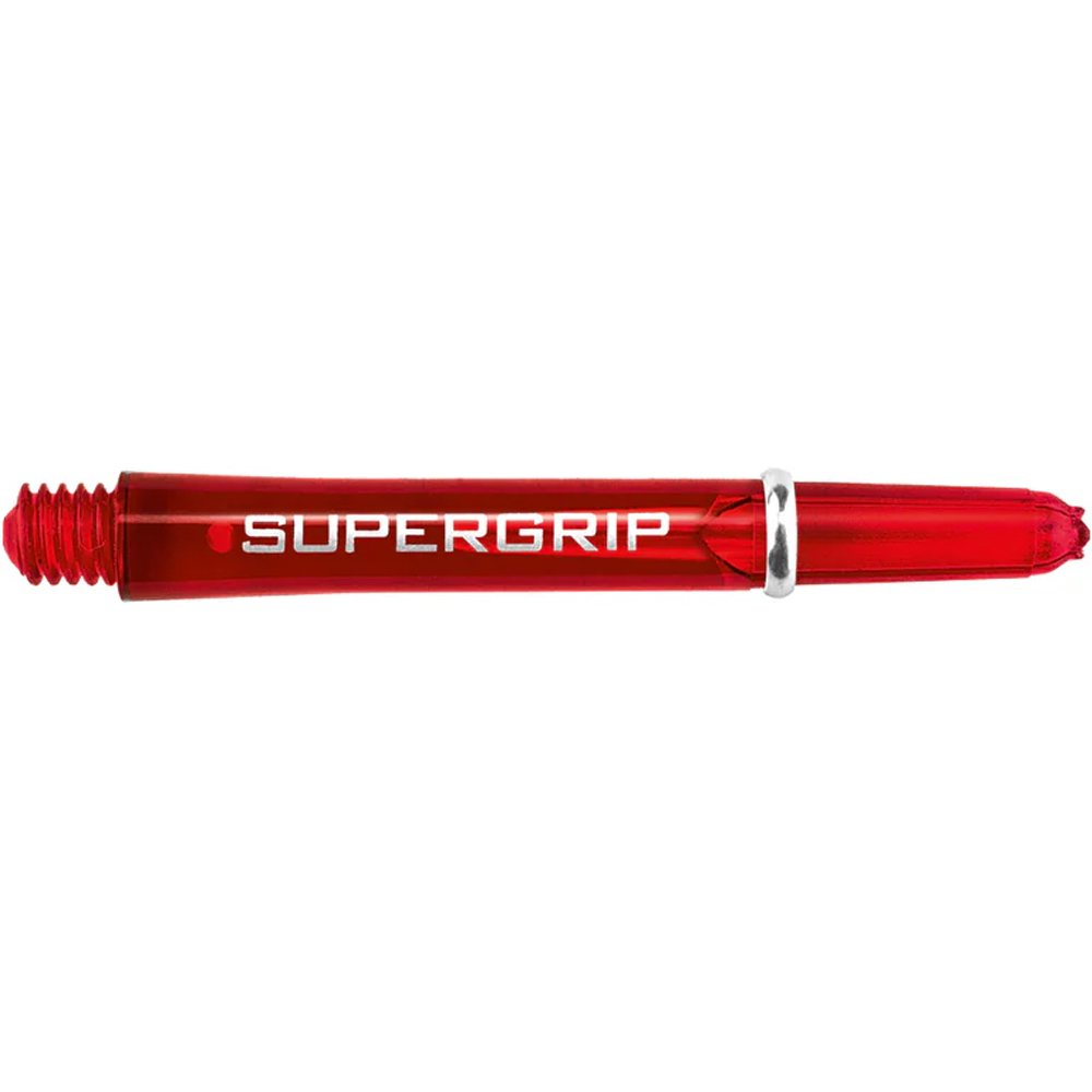 Set de 3 Vástagos Supergrip Harrows Intermedios de 40 mm - Policarbonato- Rojos