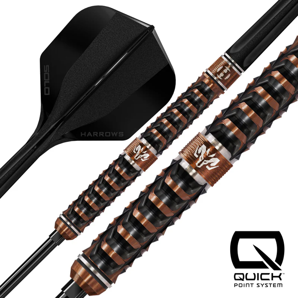 Dardos Wolfram Trinity Harrows Punta Cambiable 97% Tungsteno 22 gramos - Imagen 2