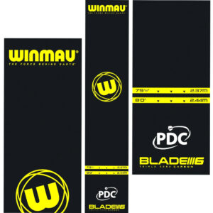 Alfombra para piso-Pro Zone Essential PVC Dart Mat-Winmau