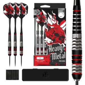 Dardos Heavy Metal Ryan Searle Marca Harrows Nickel 22 gramos
