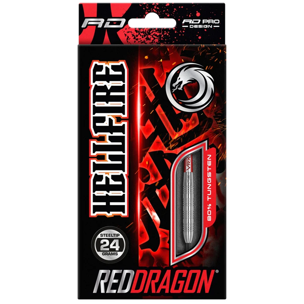 Dardos Hell Fire B Marca Red Dragon 80% Tungsteno 24 gramos - Imagen 2
